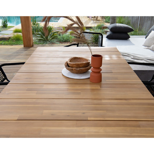 MAURICA ACACIA WOOD OUTDOOR DINING TABLE