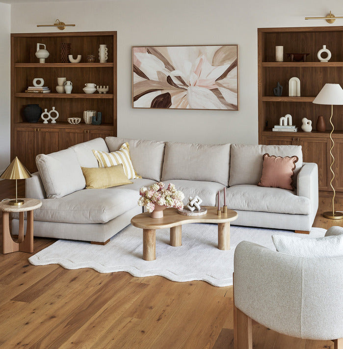 HAVEN 5 SEATER UPHOLSTERED SOFA