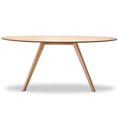 6 SEATER FINN OVAL DINING TABLE & CHAIR SET