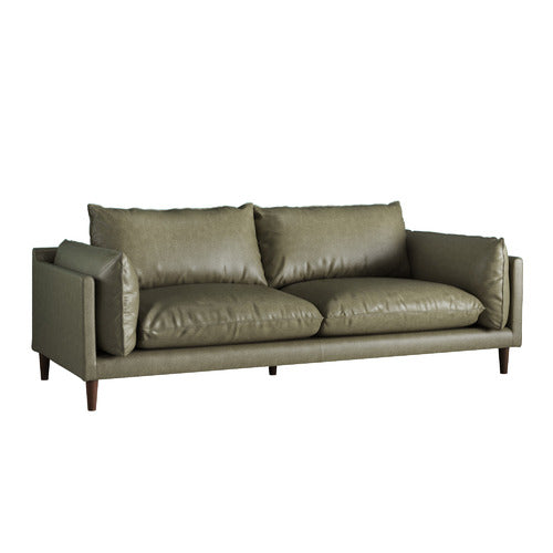 TERRY 3 SEATER GENUINE LEATHER SOFA HB0040