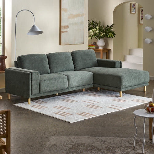 BORDER 3 SEATER SOFA WITH CHAISE